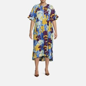 Terra & Sky Multicolor High Low Dress